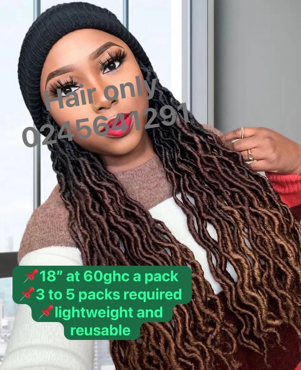 Gypsy Locs - styled