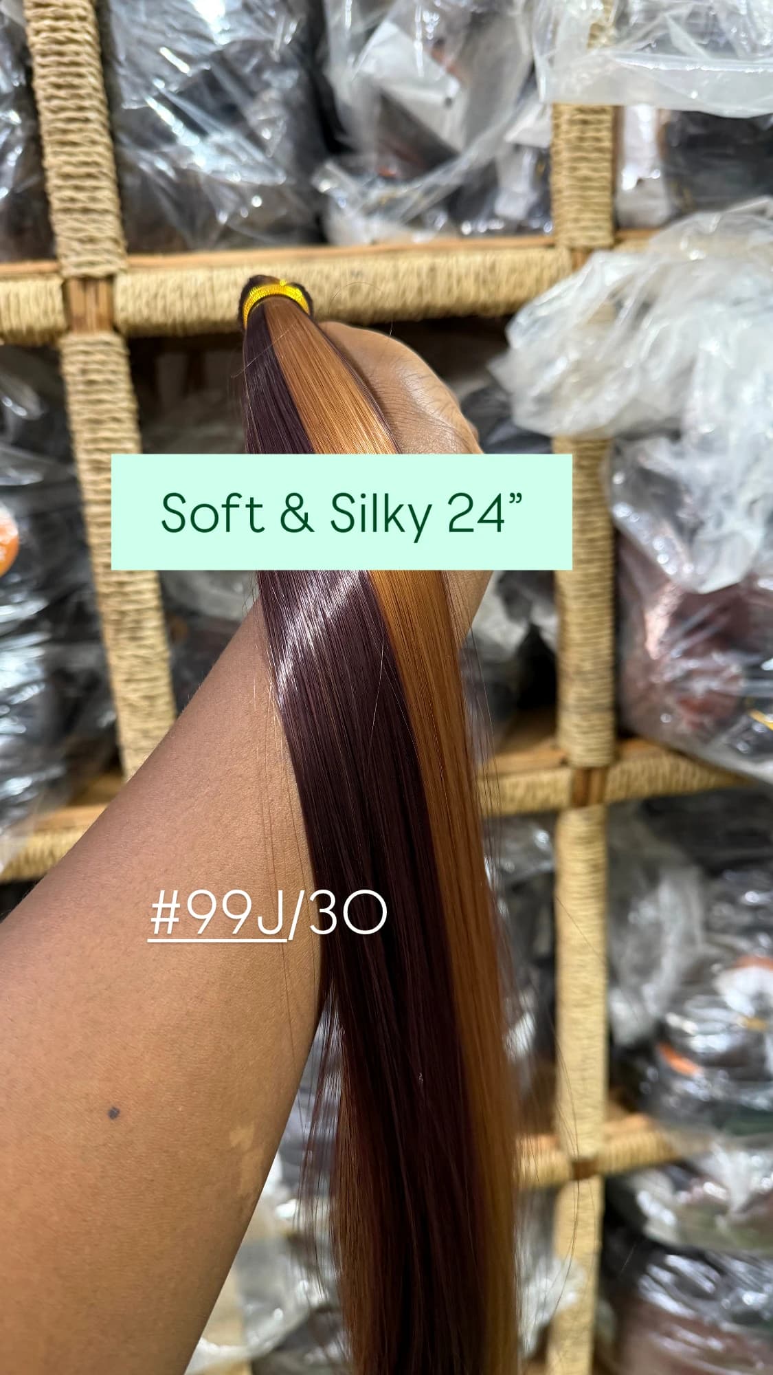 Bone Straight for braids