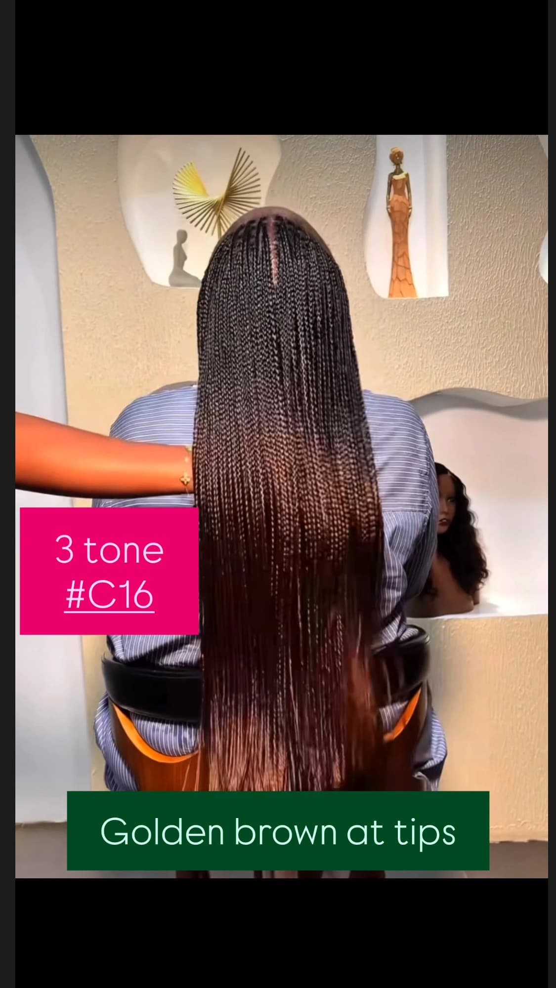 Bone Straight for braids