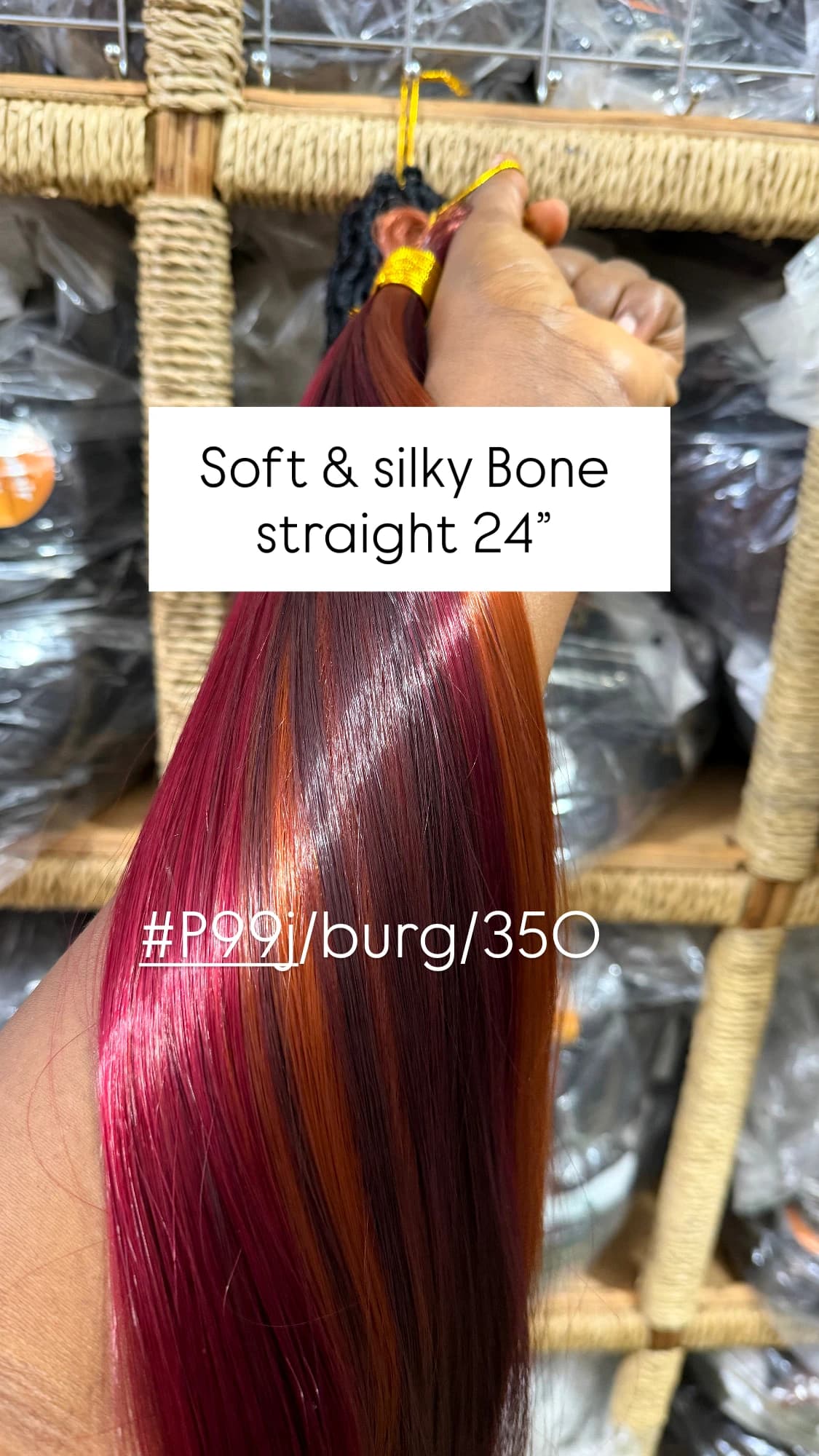 Bone Straight for braids