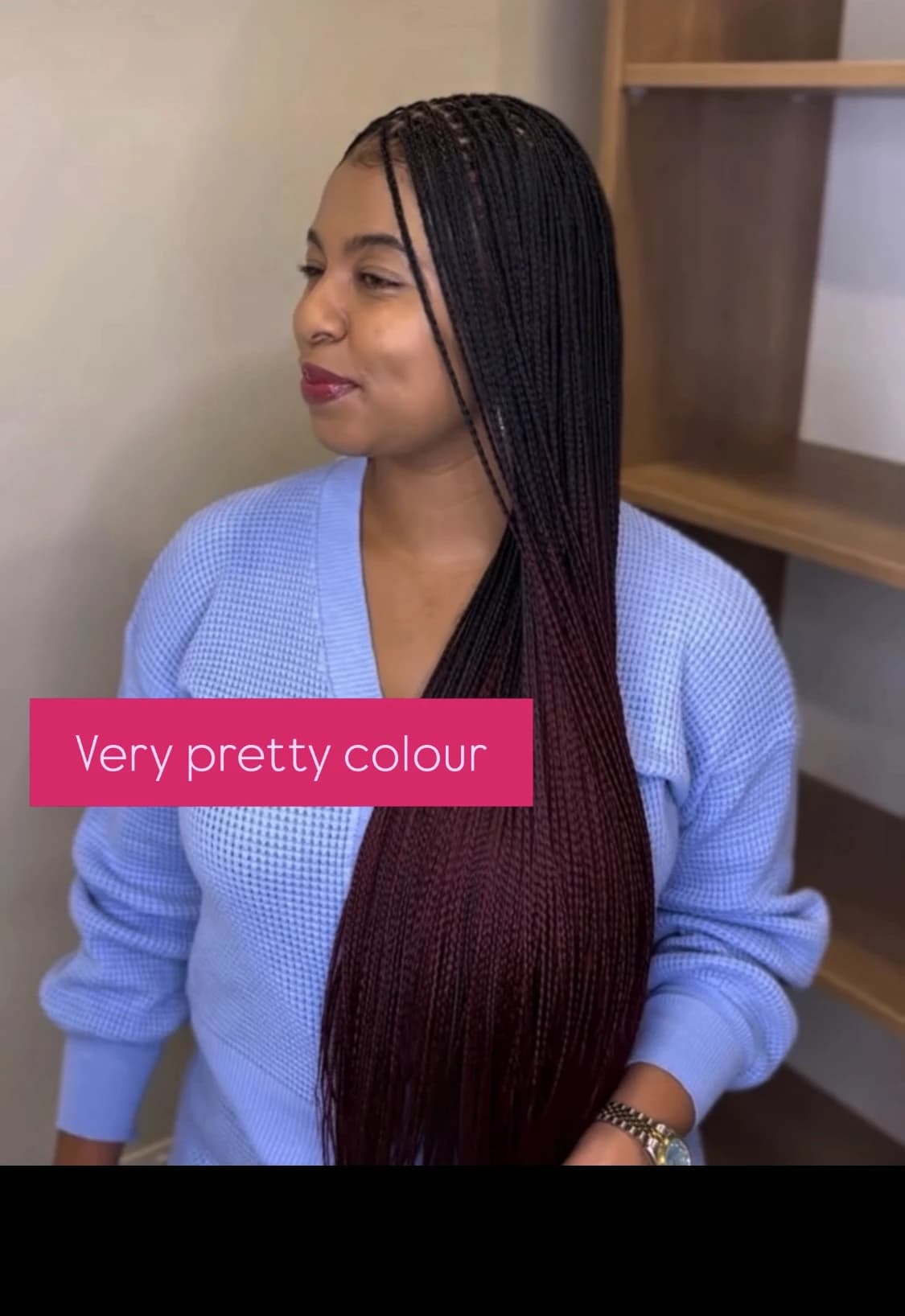 Bone Straight for braids