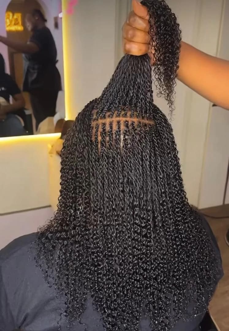 Brazilian Human Hair Curls - styled